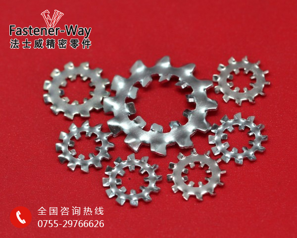 ASME/ANSI B 18.21.2M米制內外齒鎖緊墊圈